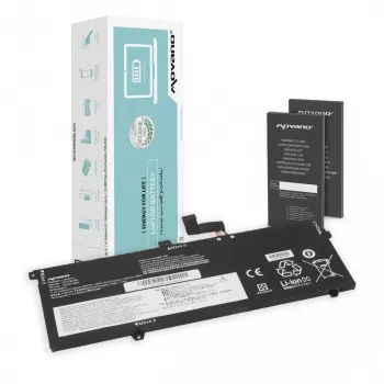 MOVANO baterie L18C6PD1 L18M6PD1 pro Lenovo ThinkPad X13 X390 X395 - 4220 mAh (48 Wh)