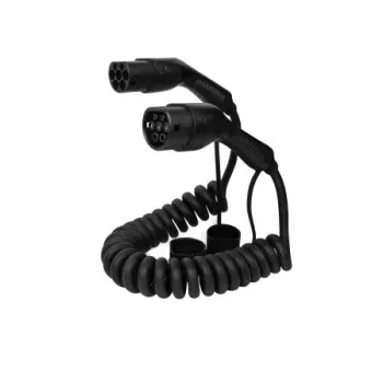 DEFENZO Spiro AC7 7m Type 2 nabíjecí kabel pro EV 32A 3fázový 22kW černý