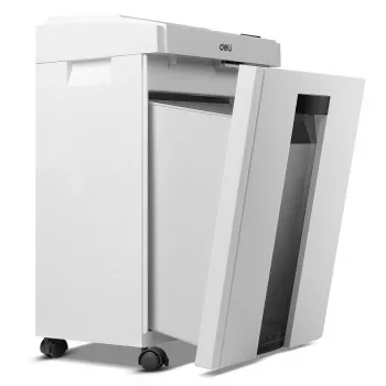Deli E9952 skartovačka na papír Cross-Cut, 10 listů, 21L, černá