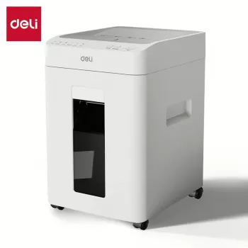 Deli ET081 skartovačka Cross-Cut, 8 listů, 15L, černá