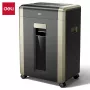 Deli ET099 skartovačka papíru Cross-Cut, 10 listů, 15L, zabezpečení P-4