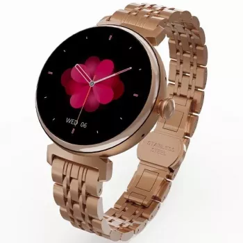 Chytré hodinky HIFUTURE Aura AMOLED rose gold