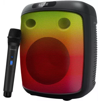 SENCOR Partycon BASE přenosný Bluetooth reproduktor 100W, IPX4, TWS, LED