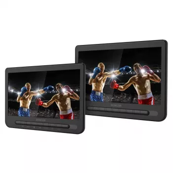 SENCOR SPV 7105 DUAL DVD 2x10 inch LCD monitor do opěrky hlavy pro auto