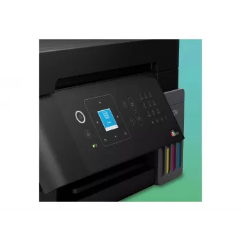 Epson L5390 multifunkční tiskárna s inkoustovými zásobníky - barevná - A4 - 33 str./min - fax - Wi-Fi - LAN - ADF 30 listů - černá