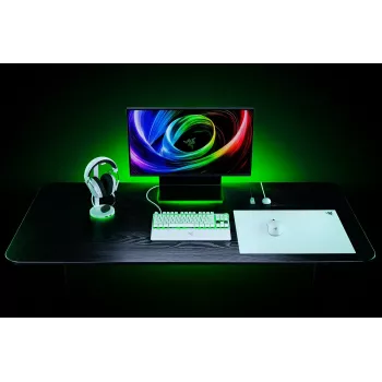 RAZER Atlas Pro - bílá herní podložka pod myš