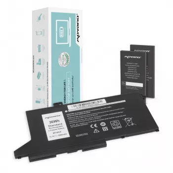 MITSU Battery WY9DX Dell Latitude 5520 5420 Precision 3560 - 3200 mAh (36 Wh)