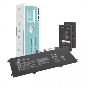 Baterie MOVANO C31N1411 pro Asus Zenbook UX305 U305F U305FA UX305CA UX305FA – 3610 mAh (42 Wh)