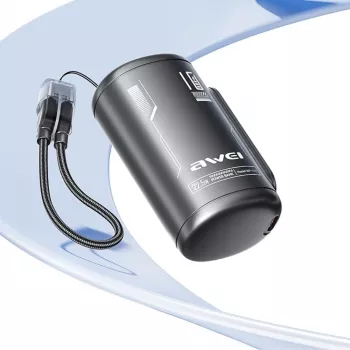 AWEI WP-117 power banka 10000mAh 22.5W 3C2xUSB-C černá