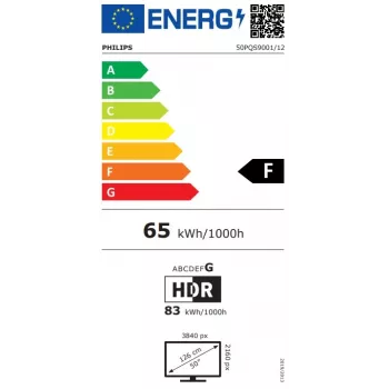 Philips 50PQS9001/12 The One 50 inch QLED 4K Google TV with Ambilight