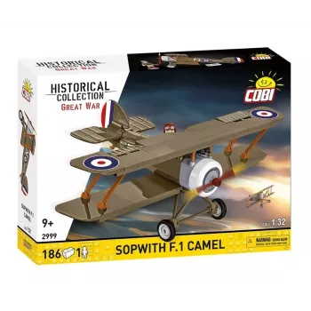 COBI 186 dílků HC GREAT WAR / 2999 / Sopwith F.1 Camel