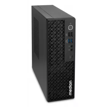 Medion 10026214 PICOWORX T80III MD340101 Mini PC, Intel Processor N100, 16GB RAM, 512GB SSD, Windows 11 Pro, Wi-Fi 6, Black