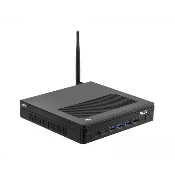 MSI PRO DP10 A14MG-004EU Mini PC - Intel Pentium G7400, 8GB RAM, 128GB SSD, Windows 11 Pro, Black