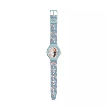 PULIO Kids' Frozen Analog Watch in Diakakis Collectible Tin Can