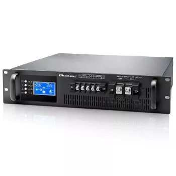 QOLTEC Pure Sine Wave online UPS s dvojitou konverzí pro RACK 5kVA 5000W PF1.0 s LCD, EPO, USB, RS-232, Intelligent Slot
