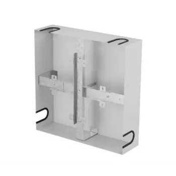 LANBERG držák pro uložení kabelové rezervy 400 x 400 mm - šedý AK-3144-S