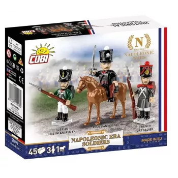 COBI Vojáci napoleonské éry – stavebnicové minifigurky