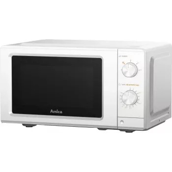 AMICA MMF20M3W solo mikrovlnná trouba, 20 l, 700 W, bílá