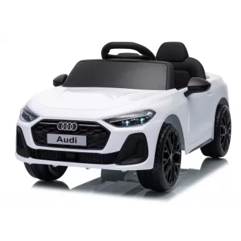 LEAN CARS Audi A5L HL788 12V dětské elektrické auto s dálkovým ovládáním, bílé