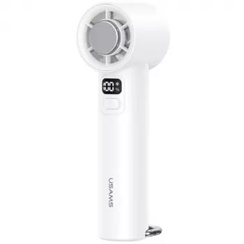 USAMS Ice-Cooling ruční ventilátor 2000mAh bílý