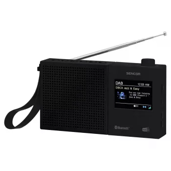 SENCOR SRD 7790B DAB+ rádio s FM, Bluetooth, USB, 2,4