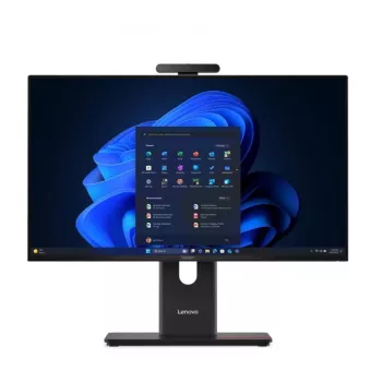 All-in-One PC Lenovo ThinkCentre M70a G6 23,8 inch FHD Intel Core Ultra 7 265T 16 GB DDR5 512 GB SSD Intel vPro Windows 11 Pro Raven Black