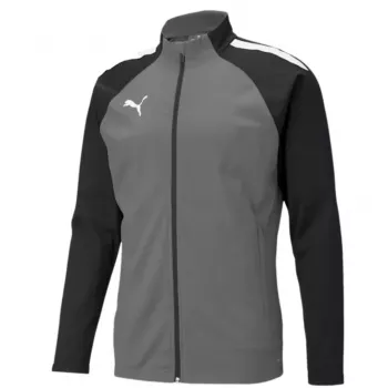Puma teamLIGA Training pánské tréninkové tričko se čtvrtinovým zipem Puma Black-Asphalt velikost L