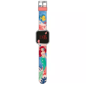 PULIO Digital Watch LED Diakakis - Ariel Children's Blue Silicone Strap