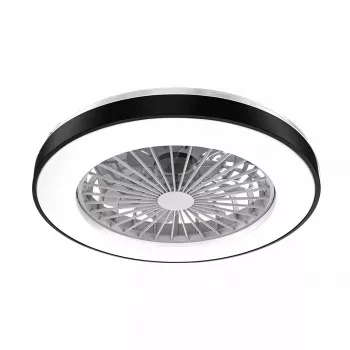 Stropní ventilátor Extralink Orbit Ring 20 Smart WiFi, bílý, ovládání aplikací, 50,8 cm