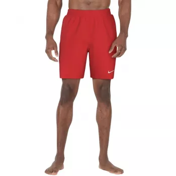 Pánské plavecké šortky Nike Essential 7, červená 614, velikost L