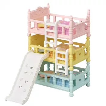 Třípatrová palanda pro mláďata Sylvanian Families