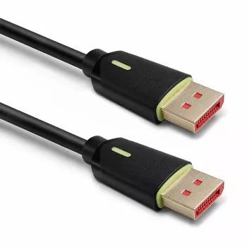 QOLTEC DisplayPort kabel M/M v2.1 80G 1,5m černý