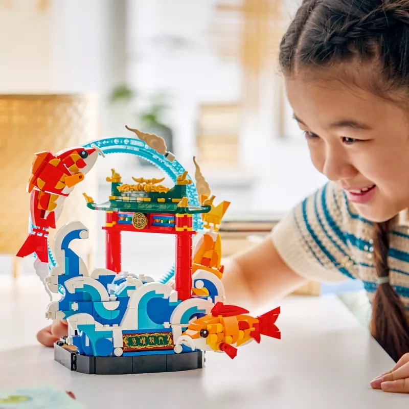 LEGO 80120 Prosperity Carp Leaping stavebnice