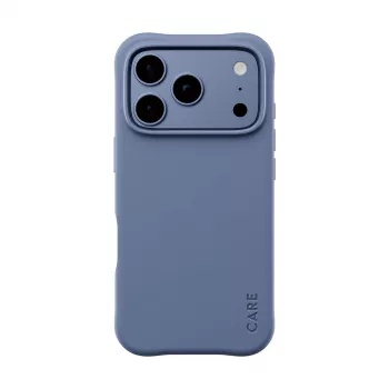 Pouzdro CARE by PanzerGlass Samba pro iPhone 17 Pro / 18 Pro – Shades of Blue, MagSafe, recyklovaný TPU, antimikrobiální, ochrana proti pádu 3,6 m
