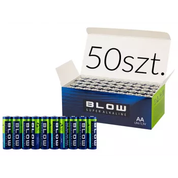 AA LR6 Super alkalická baterie 50 ks velké balení – 1,5V dlouhá výdrž