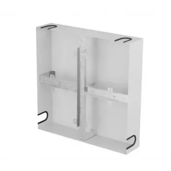 LANBERG držák na uložení kabelové rezervy 500 x 500 mm - šedý AK-3155-S