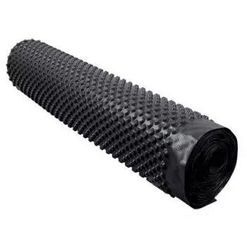 HDPE nopová fólie pro vertikální izolaci základů 1,5 m x 20 m (30 m²), černá