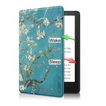 Tech-Protect SmartCase pouzdro pro Kindle Paperwhite 2024 / Colorsoft / Signature Edition, sakura