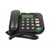 Stolní telefon MAXCOM KXT480BB s LCD displejem, černý