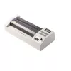 DELI E3895-EU A3 Office Laminator | 250 mm/min Hot & Cold Roller Lamination, 125 Micron Max, Anti-Jam, Black/Silver