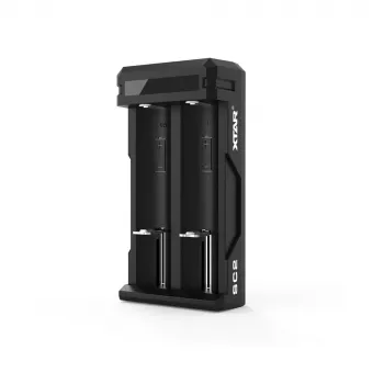 XTAR SC2 USB-C Li-ion 18650 Battery Charger, 3.7V