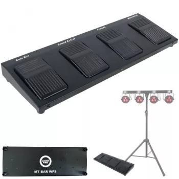 Bezdrátový nožní spínač LIGHT4ME MT BAR WFS pro DMX osvětlení