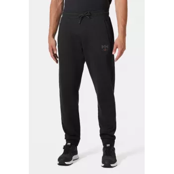 Pánské tepláky Helly Hansen Essential, černé, Regular Fit, French Terry