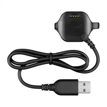 Garmin Forerunner 20/25 nabíjecí klip datový kabel - 1m USB-A na proprietární klip, černý