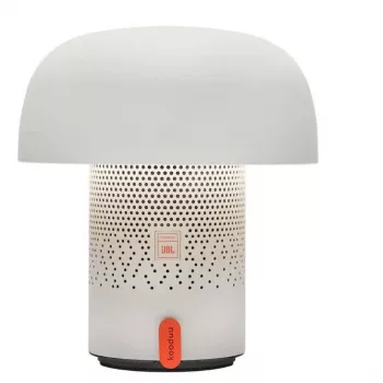 KOODUU Sensa Play přenosná lampa s Bluetooth reproduktorem bílá