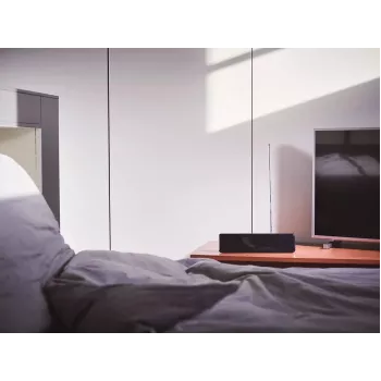 Philips SDV5225/12 pokojová TV anténa s nastavitelným zesílením, 1,8 m koaxiální kabel, 75 Ohm, 3G/4G filtr, DVB-T/T2