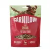 CARNILOVE Dog SOFT Snack Quail enriched with Oregano 200 g - Grain-Free Soft Treats for Adult Dogs