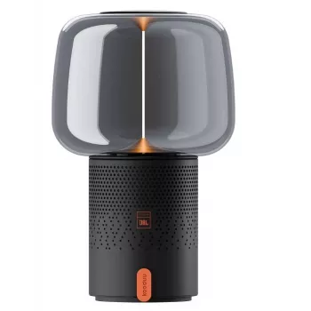 KOODUU Serena Play přenosná LED lampa s Bluetooth reproduktorem šedá