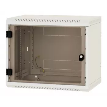 Triton RBA-09-AS4-CAX-A1 19 inch nástěnná skříň 9U, 600x395mm, jednodílná, šedá