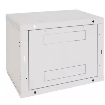 Triton RBA-09-AS4-CAX-A1 19 inch nástěnná skříň 9U, 600x395mm, jednodílná, šedá